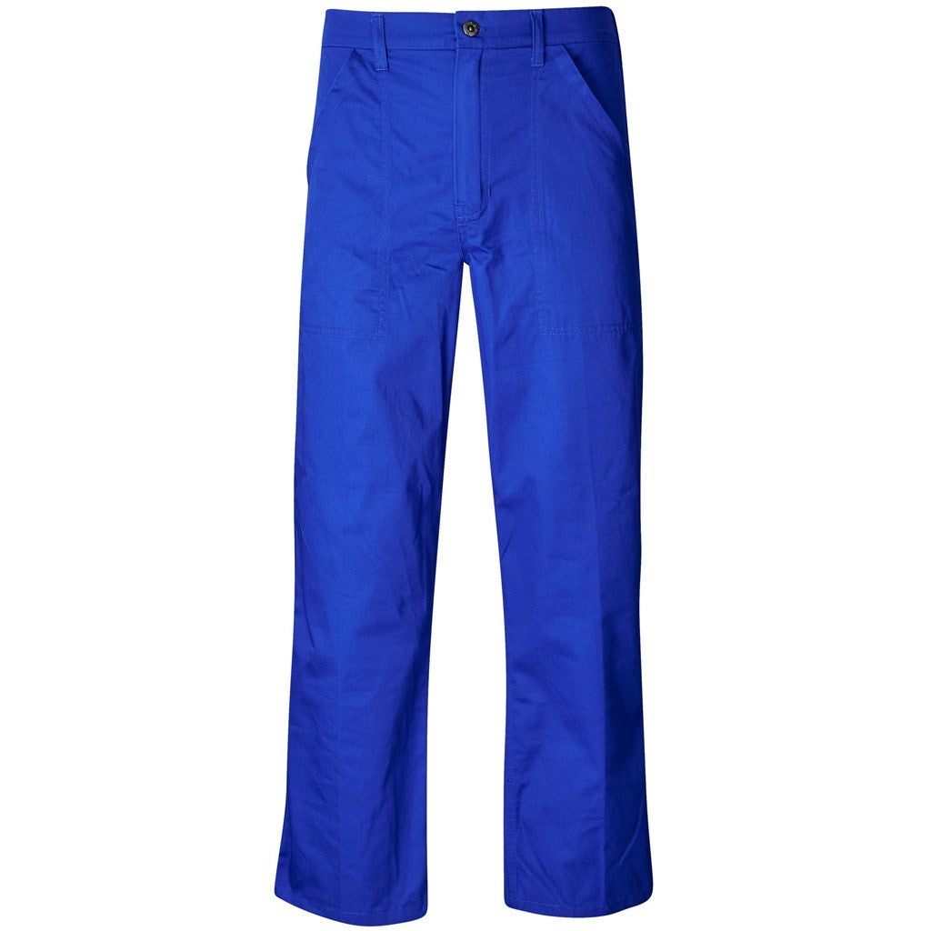 Site Premium Polycotton Pants - Royal Blue