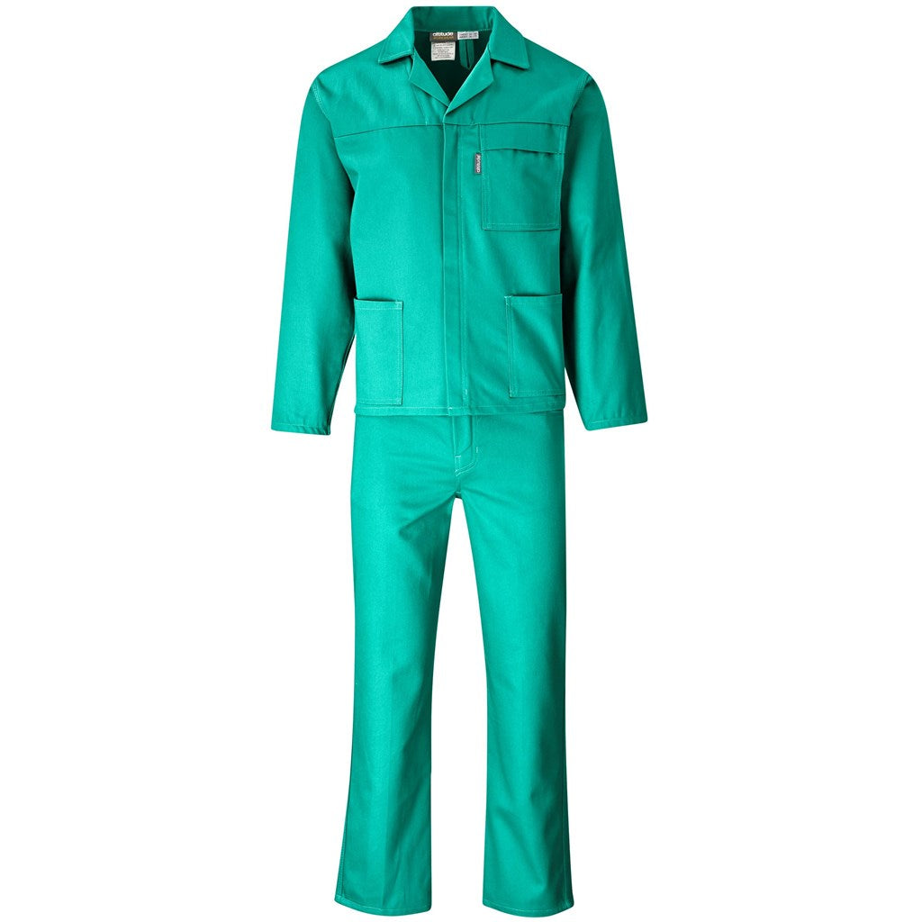 D59 Flame Retardant 100% Cotton Conti Suit - Green