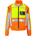 Metro Two-Tone Hi-Viz Reflective Zip-Off Jacket - Yellow