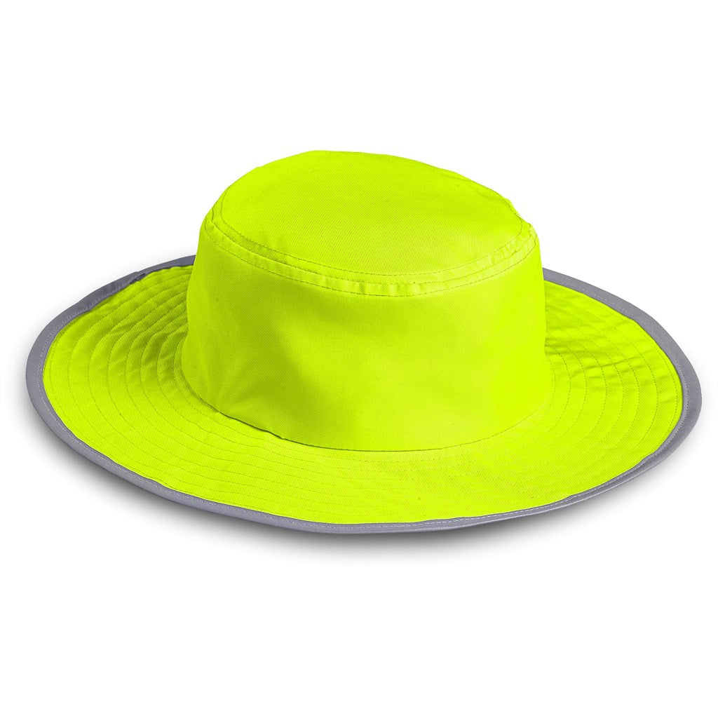 Roadside Hi-Viz Reflective Hat - Yellow