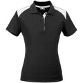 Ladies Apex Golf Shirt - Black