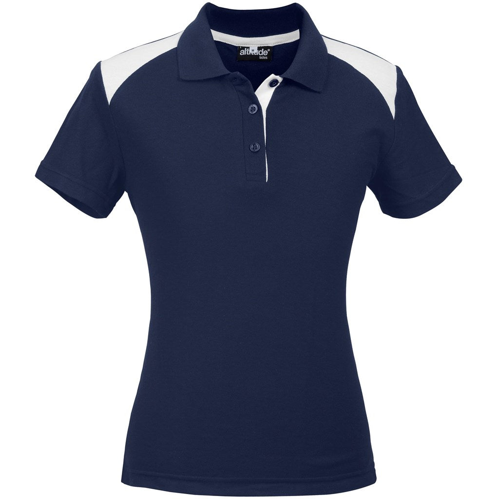 Ladies Apex Golf Shirt - Navy