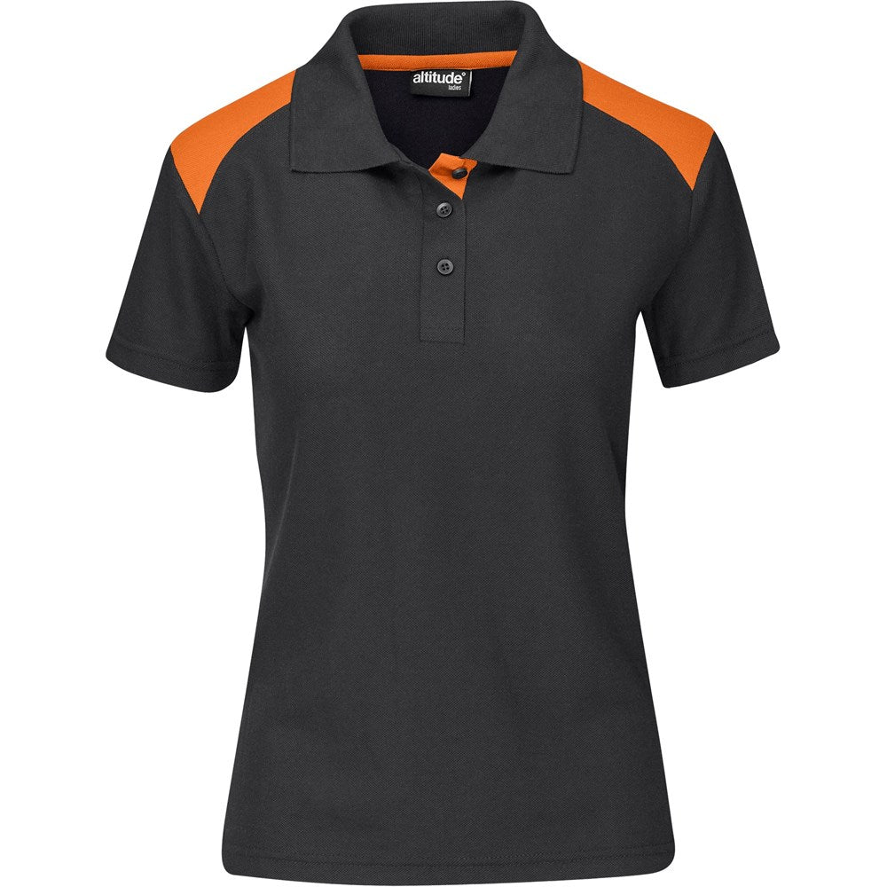Ladies Apex Golf Shirt - Orange