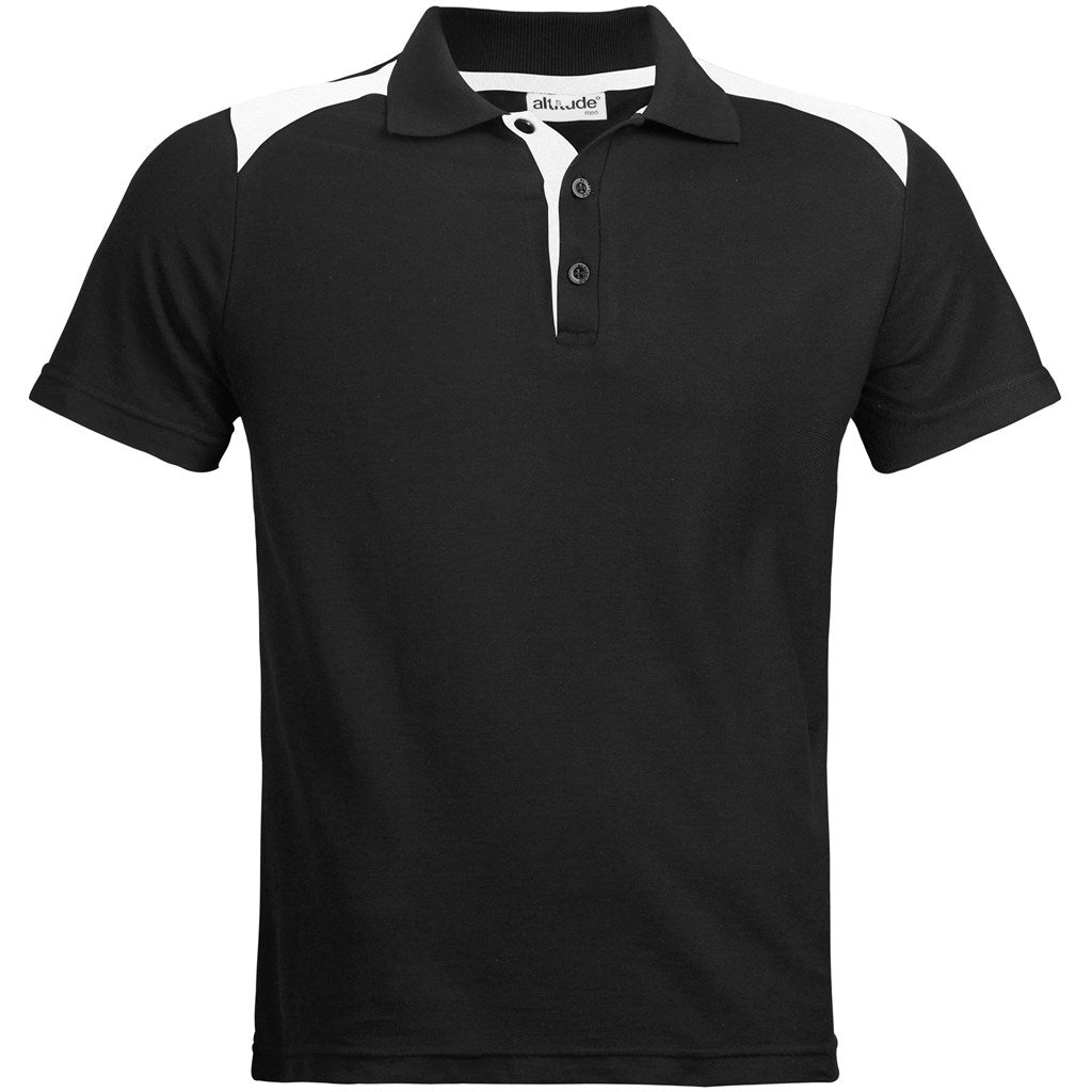 Mens Apex Golf Shirt - Black