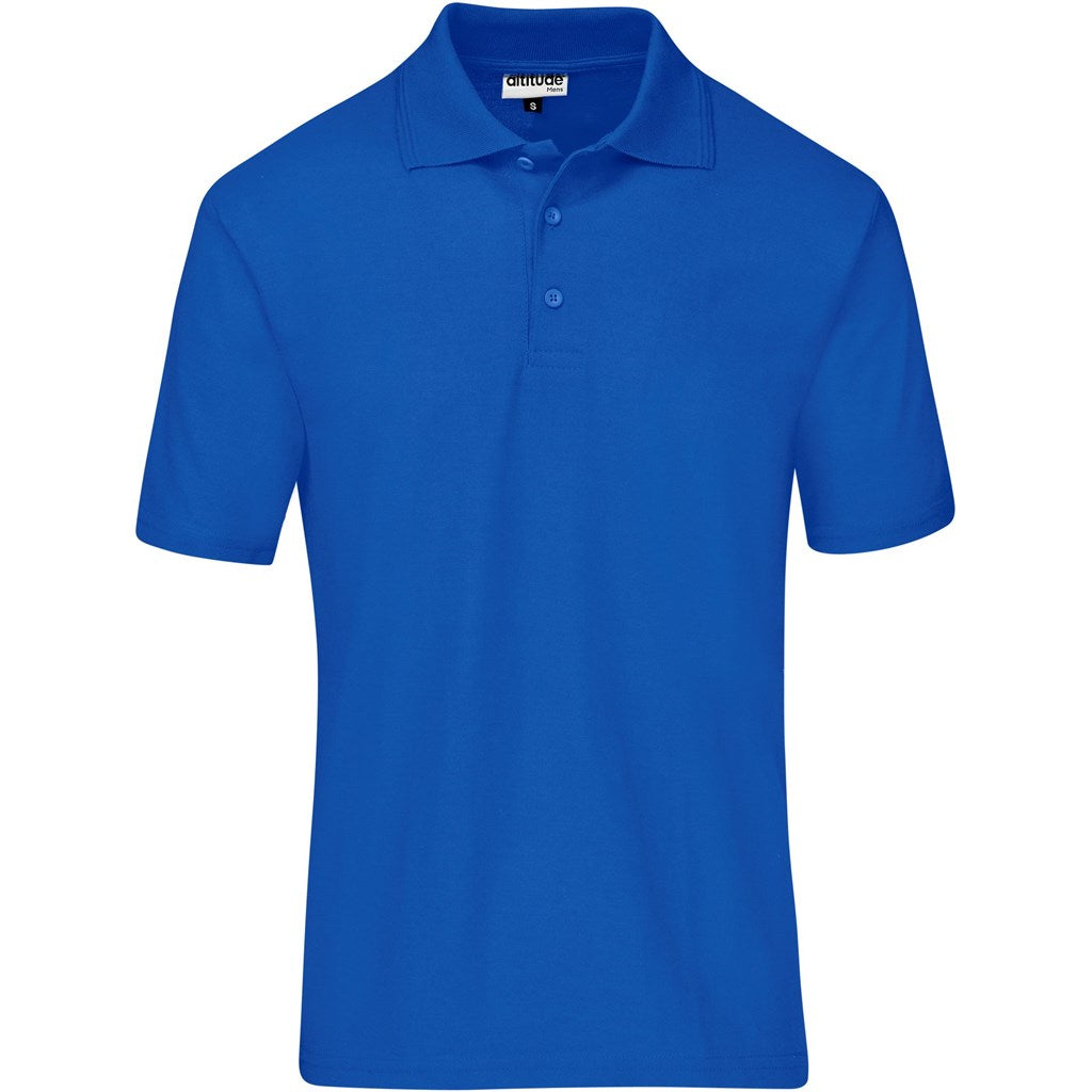 Kids Basic Pique Golf Shirt - Royal Blue