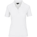 Ladies Basic Pique Golf Shirt - White