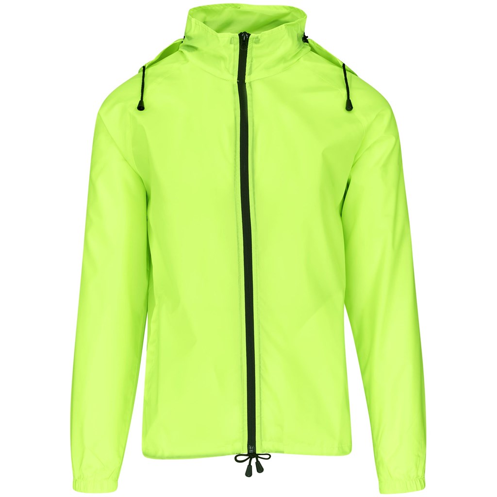 Unisex Cameroon Rain Jacket - Lime