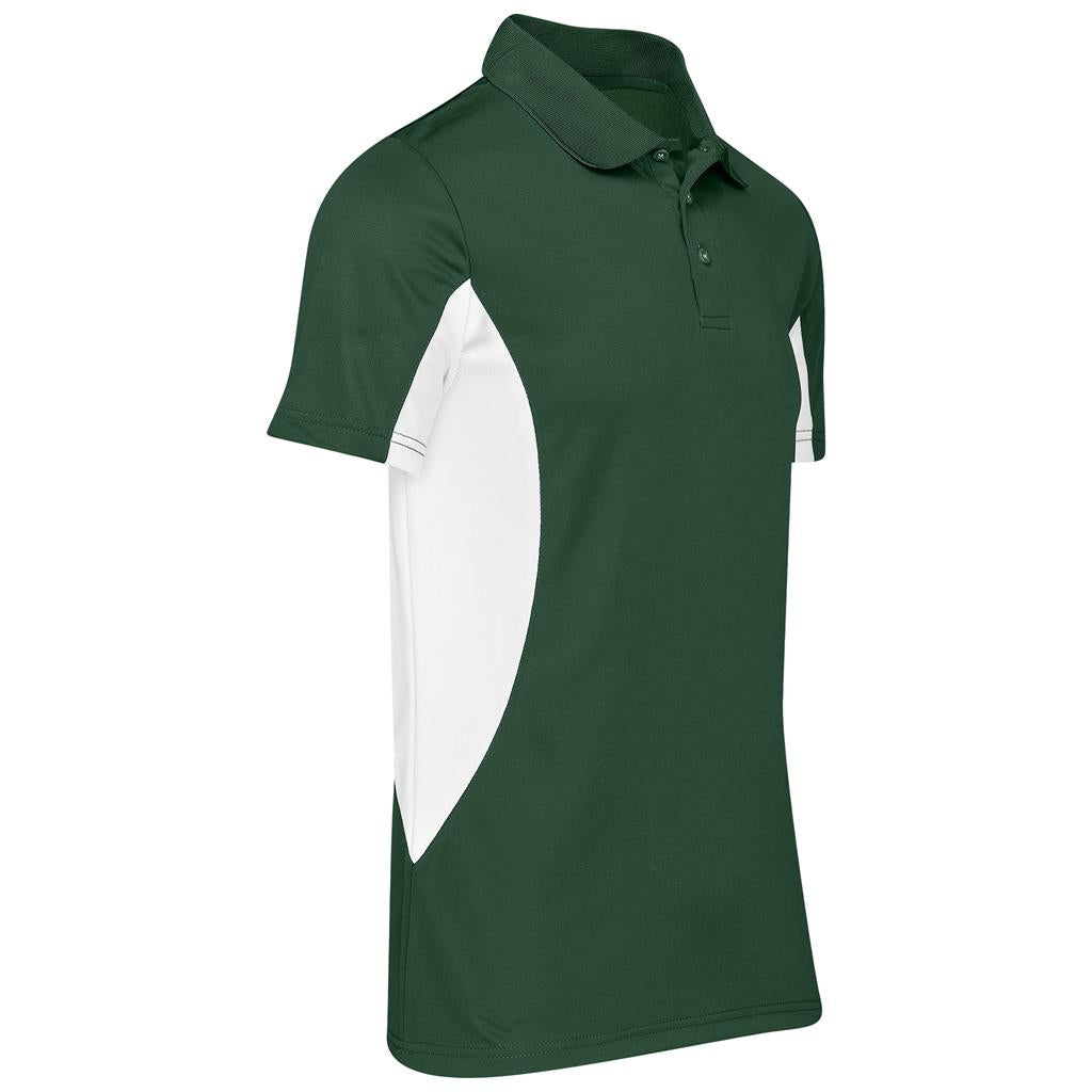 Kids Championship Golf Shirt - Dark Green