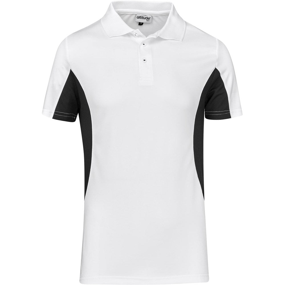 Kids Championship Golf Shirt - White