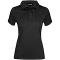 Ladies Distinct Golf Shirt - Black