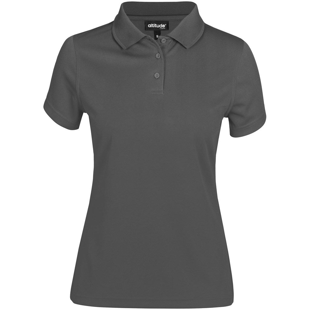 Ladies Distinct Golf Shirt - Grey