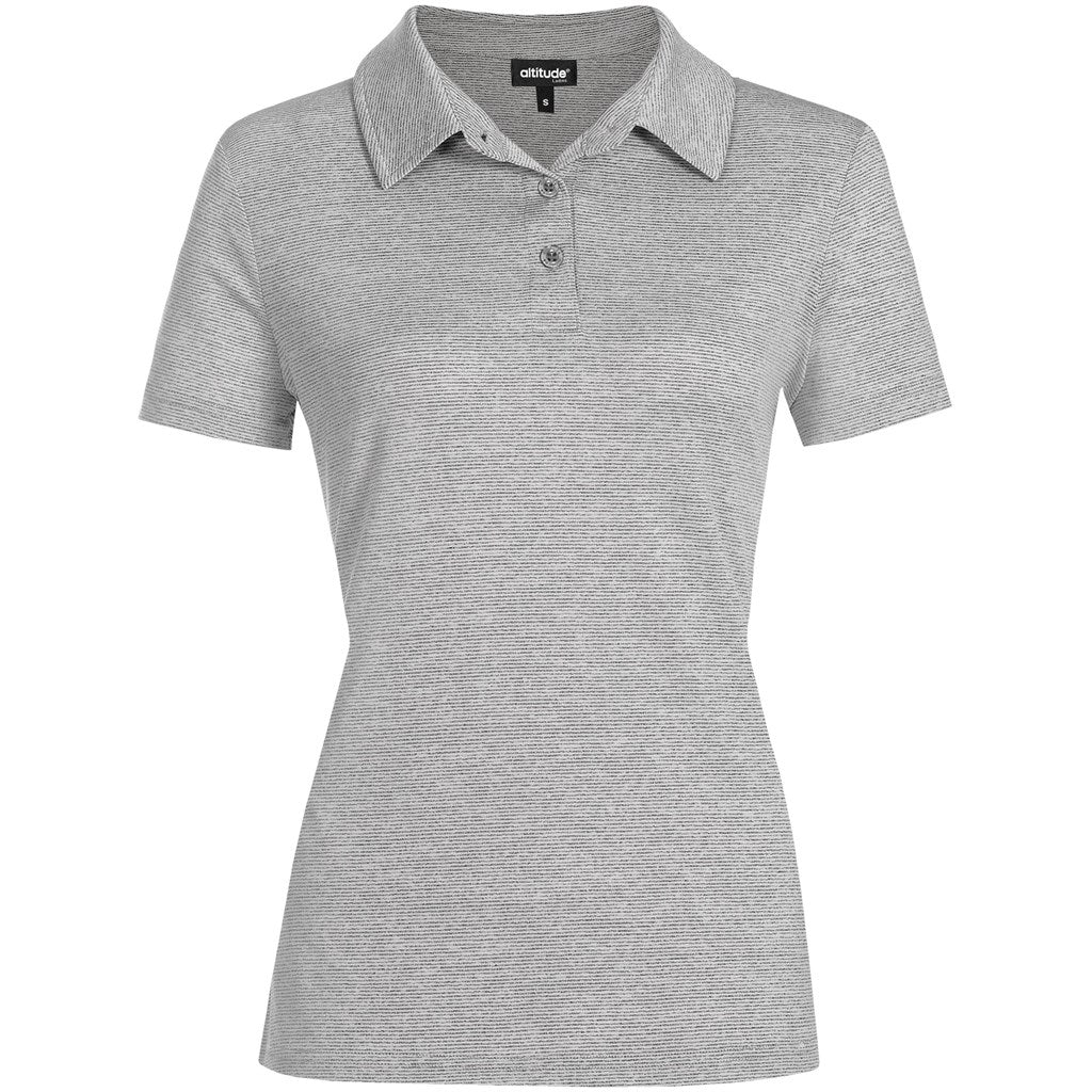 Ladies Echo Golf Shirt - Grey