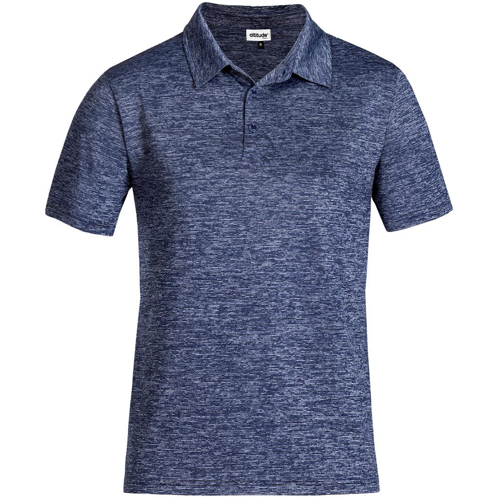 Mens Echo Golf Shirt - Royal Blue