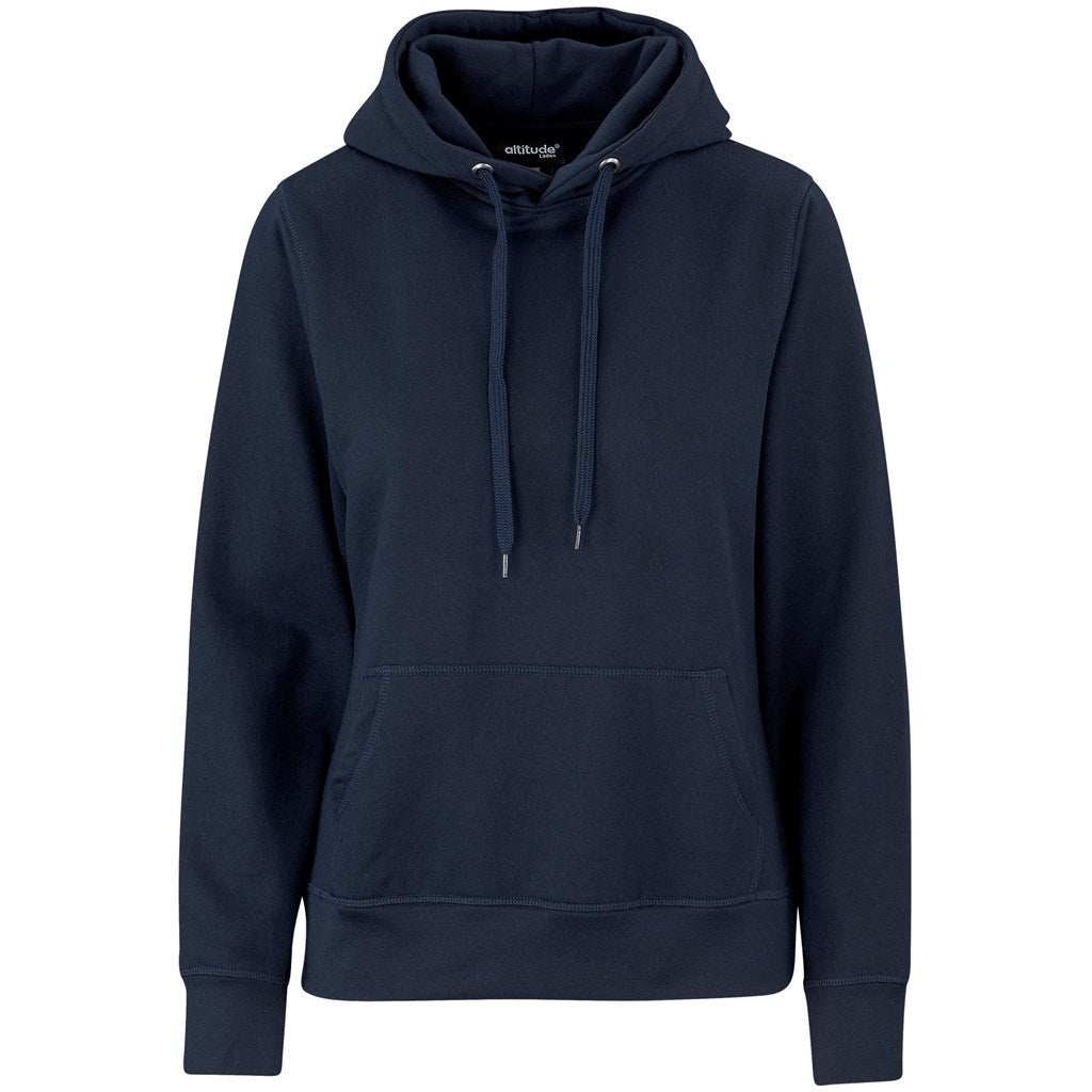 Ladies Essential Hooded Sweater - Navy