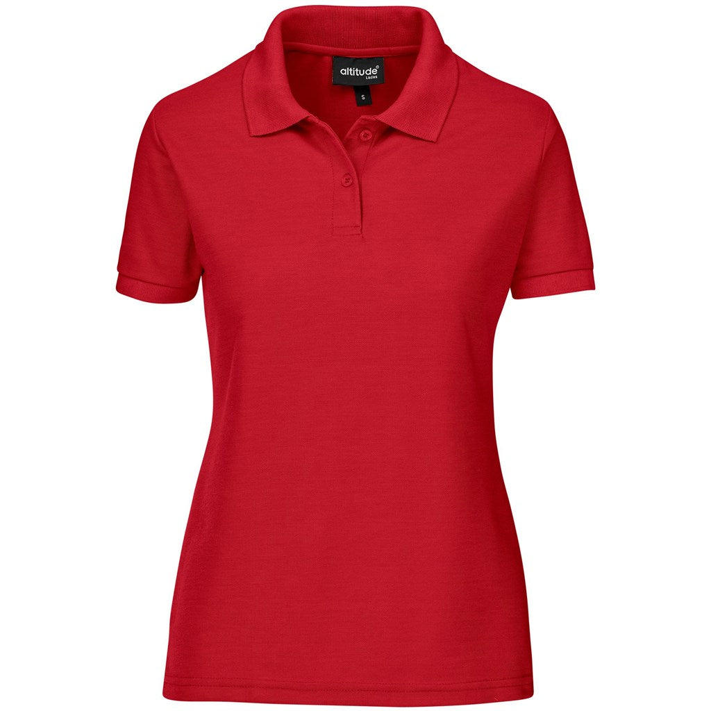 Ladies Everyday Golf Shirt - Red
