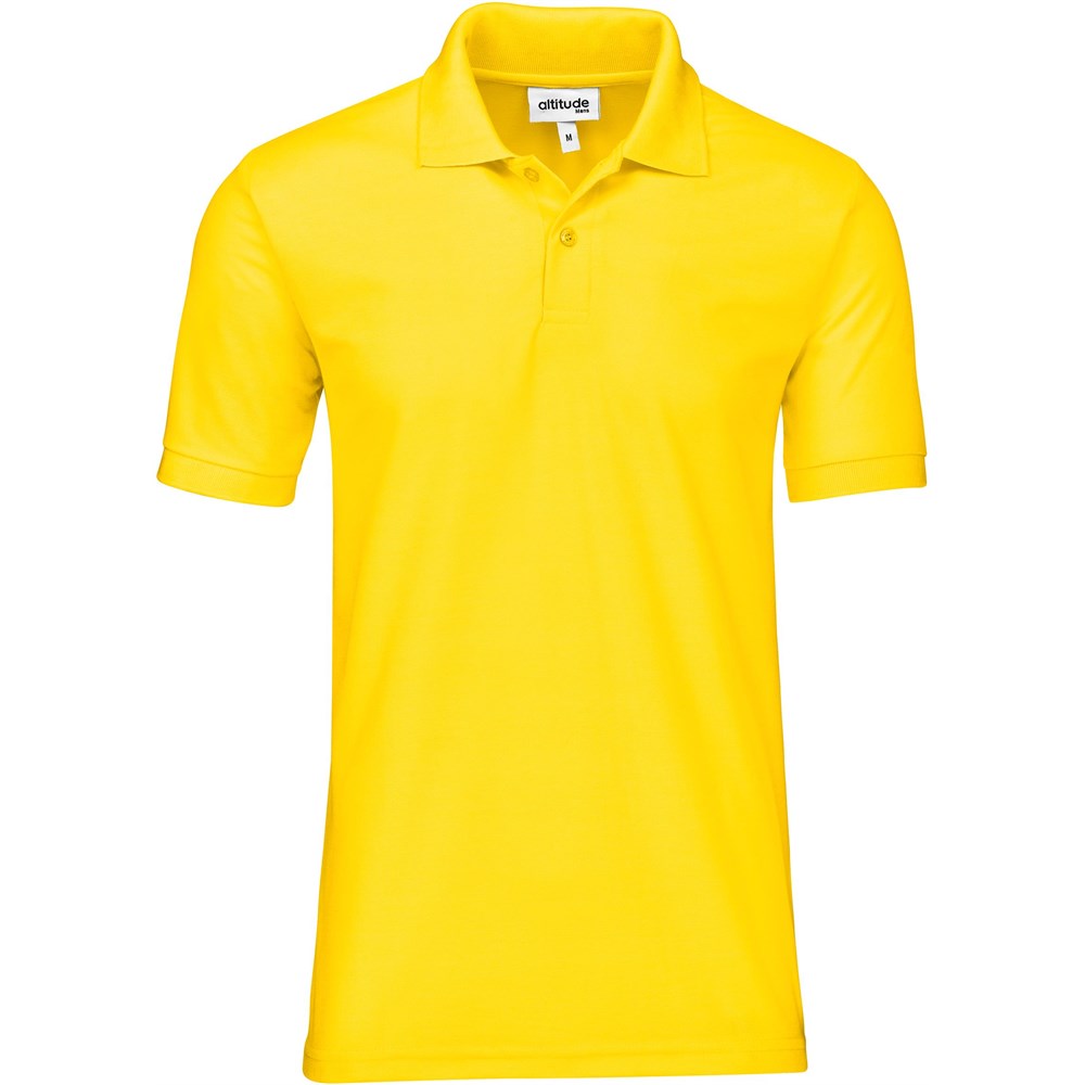 Mens Everyday Golf Shirt - Yellow