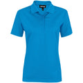 Ladies Exhibit Golf Shirt - Aqua