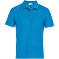 Mens Exhibit Golf Shirt - Aqua