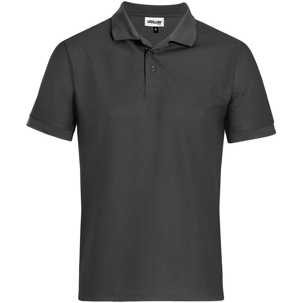 Mens Exhibit Golf Shirt - Grey