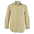 Mens Long Sleeve Finlay Shirt - Stone