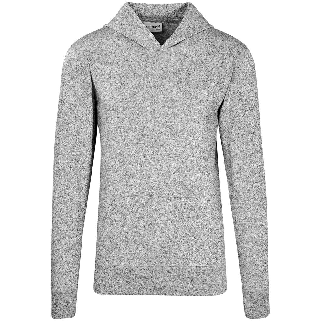 Mens Fitness Lightweight Hooded Sweater - Grey