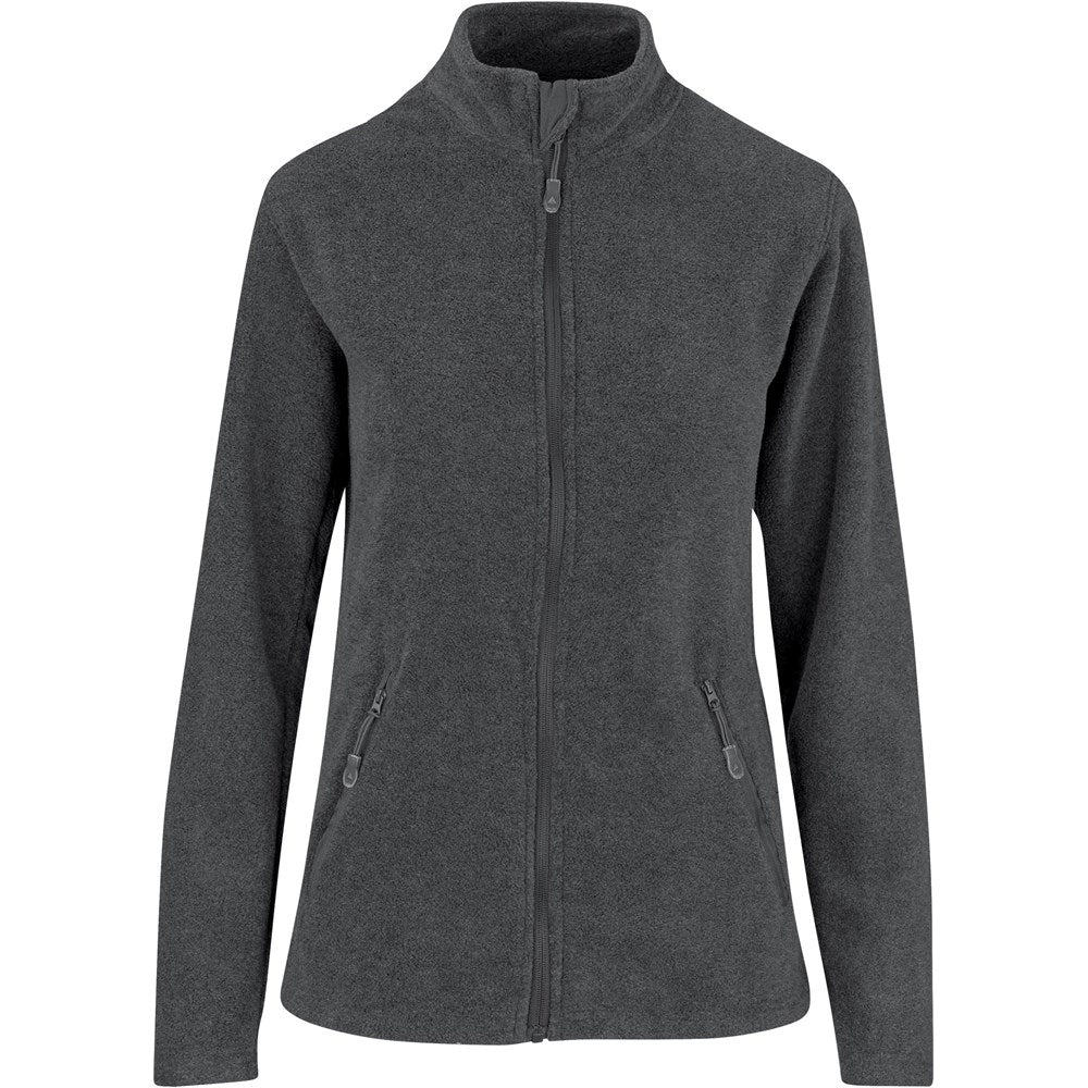 Ladies Oslo Micro Fleece Jacket - Charcoal