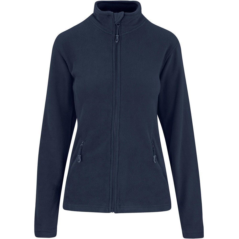 Ladies Oslo Micro Fleece Jacket - Navy