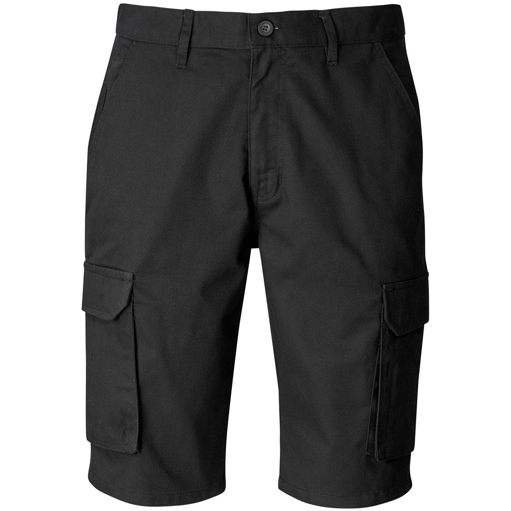 Mens Highlands Cargo Shorts - Black