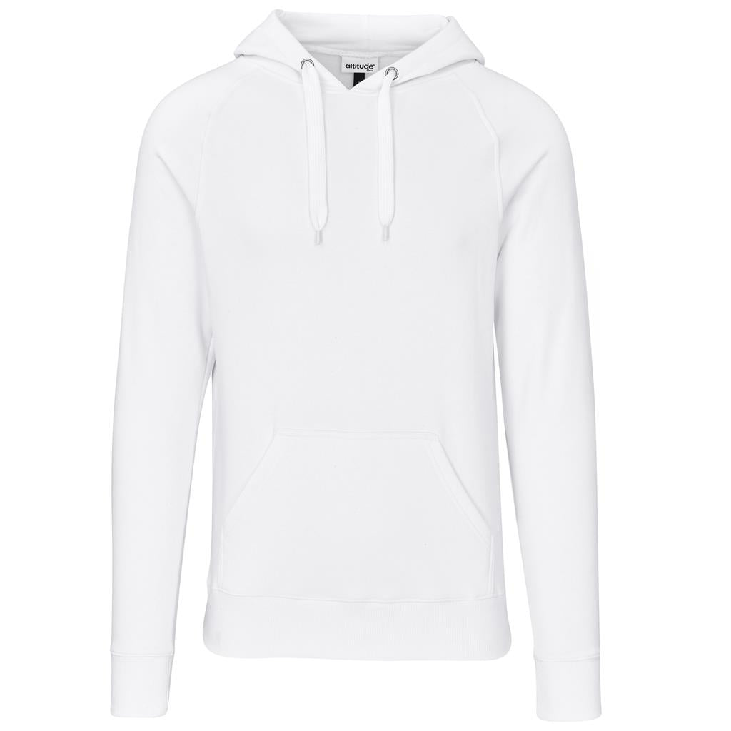 Mens Harvard Heavyweight Hooded Sweater - White