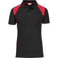 Mens Infinity Golf Shirt - Black