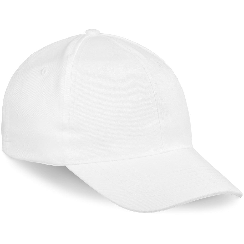 Jozi Cap -  6 Panel - White