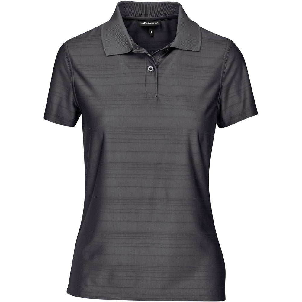 Ladies Milan Golf Shirt - Grey