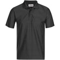 Mens Milan Golf Shirt - Black