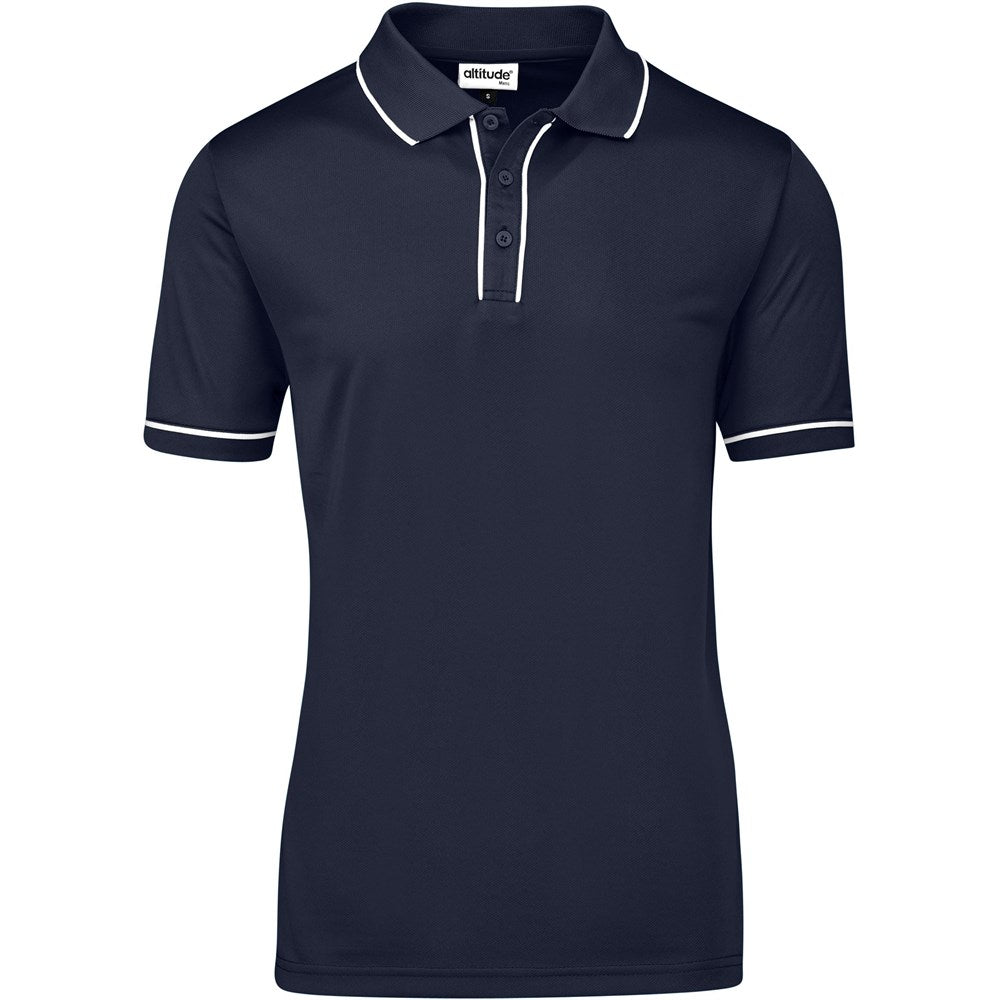 Mens Osaka Golf Shirt - Navy