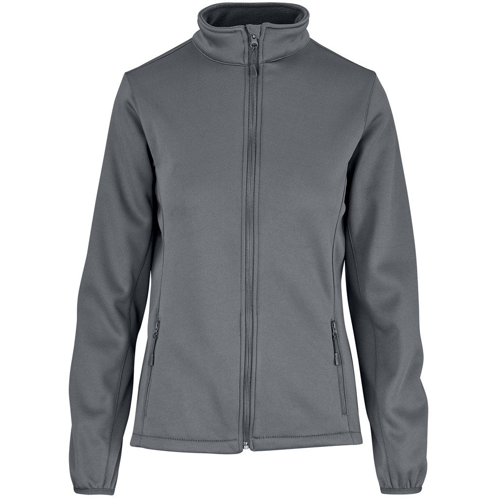 Ladies Palermo Softshell Jacket - Grey