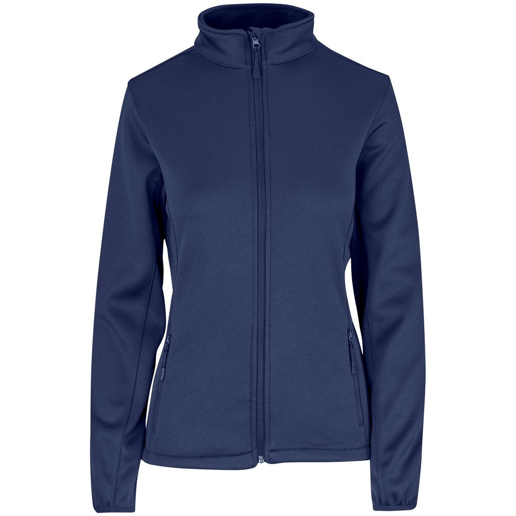 Ladies Palermo Softshell Jacket - Navy