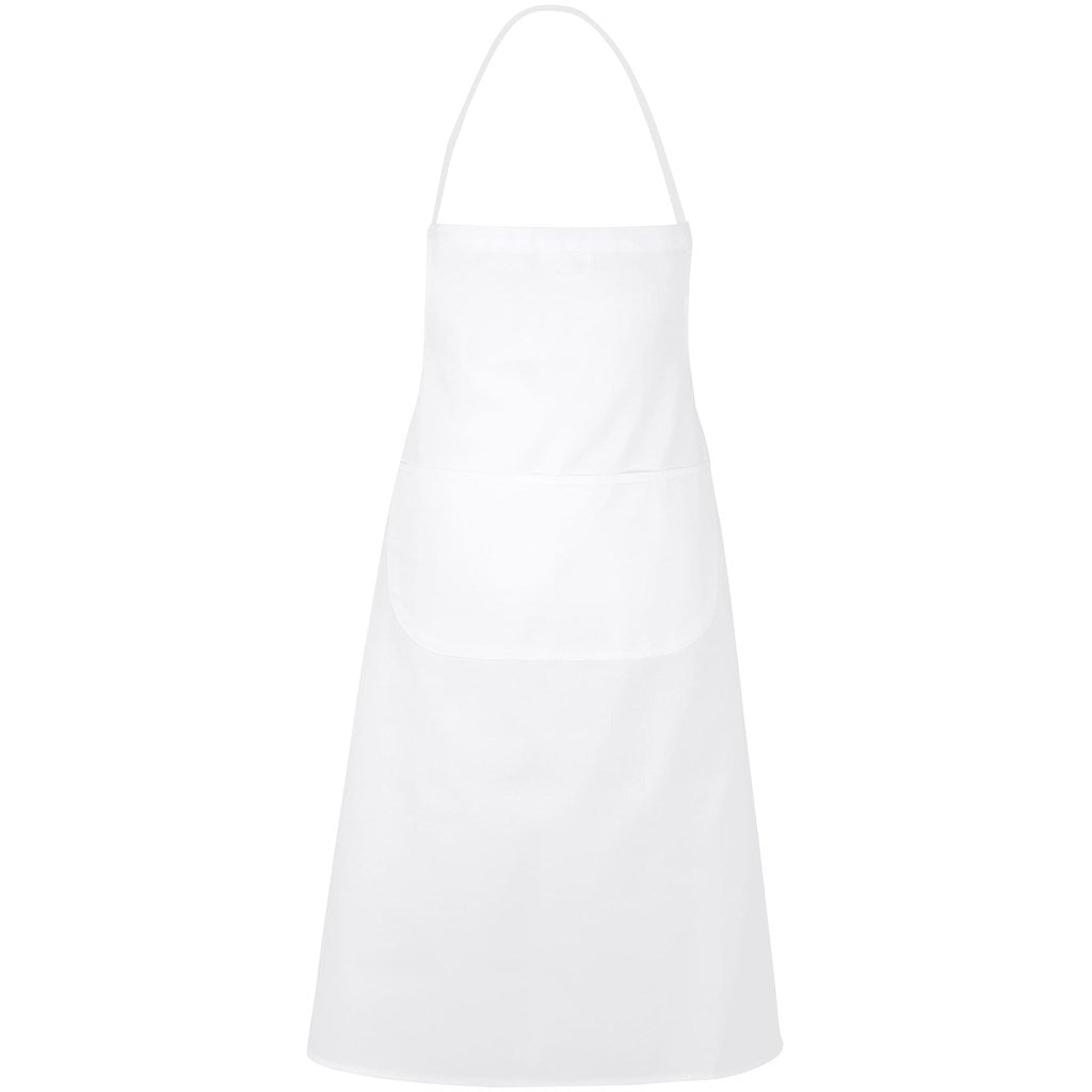 Promo Bib Apron - White
