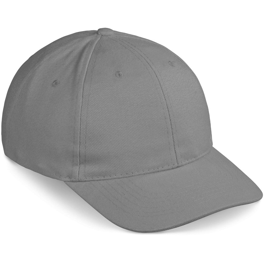 Pro Basic Cap - 6 Panel - Grey