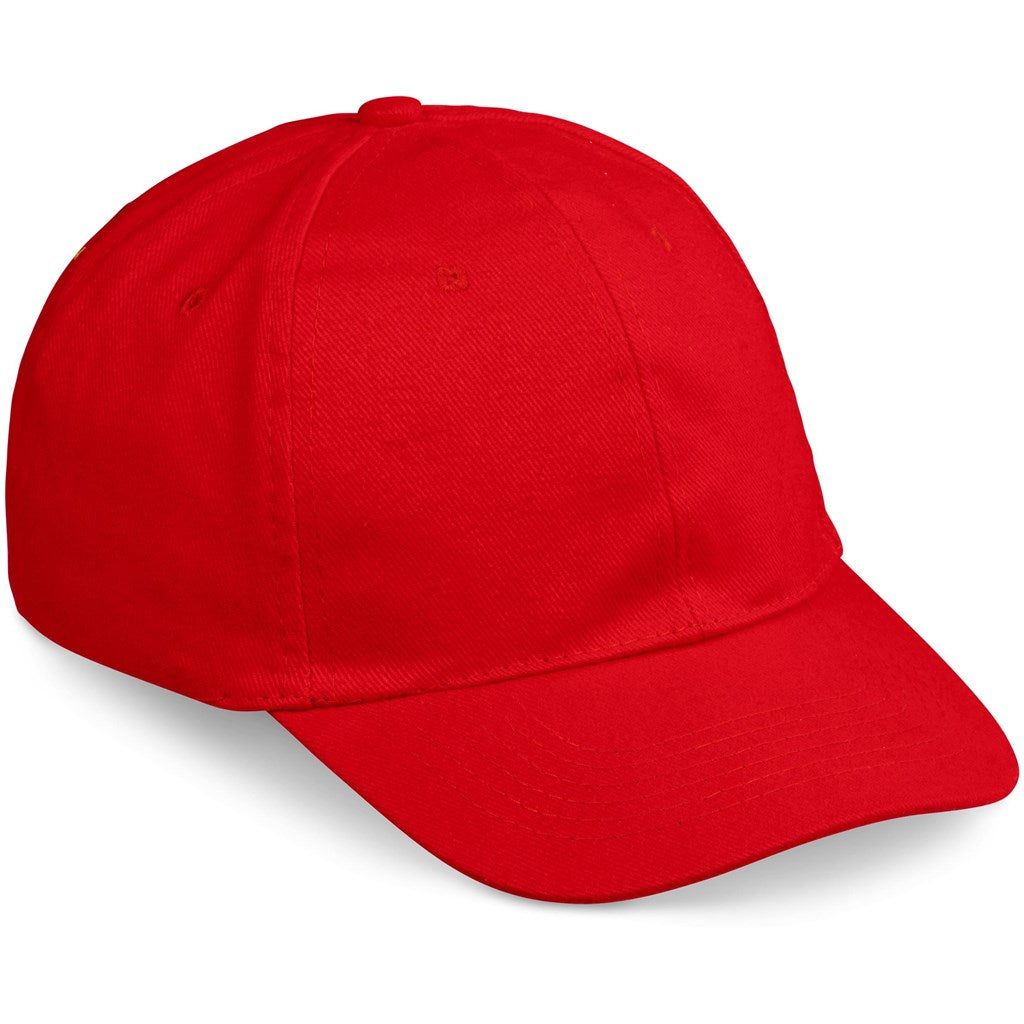 Pro Basic Cap - 6 Panel - Red