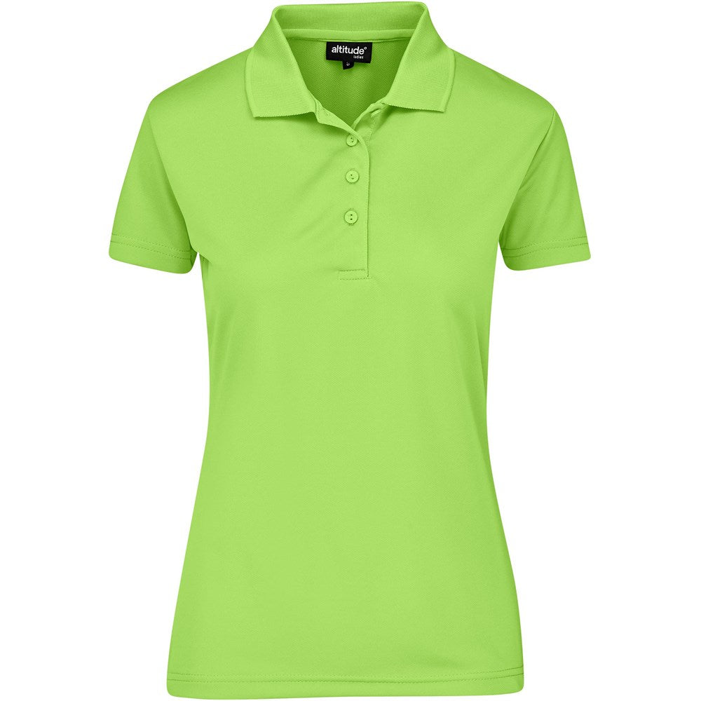 Ladies Pro Golf Shirt - Lime