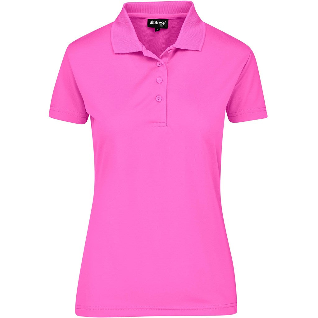 Ladies Pro Golf Shirt - Pink