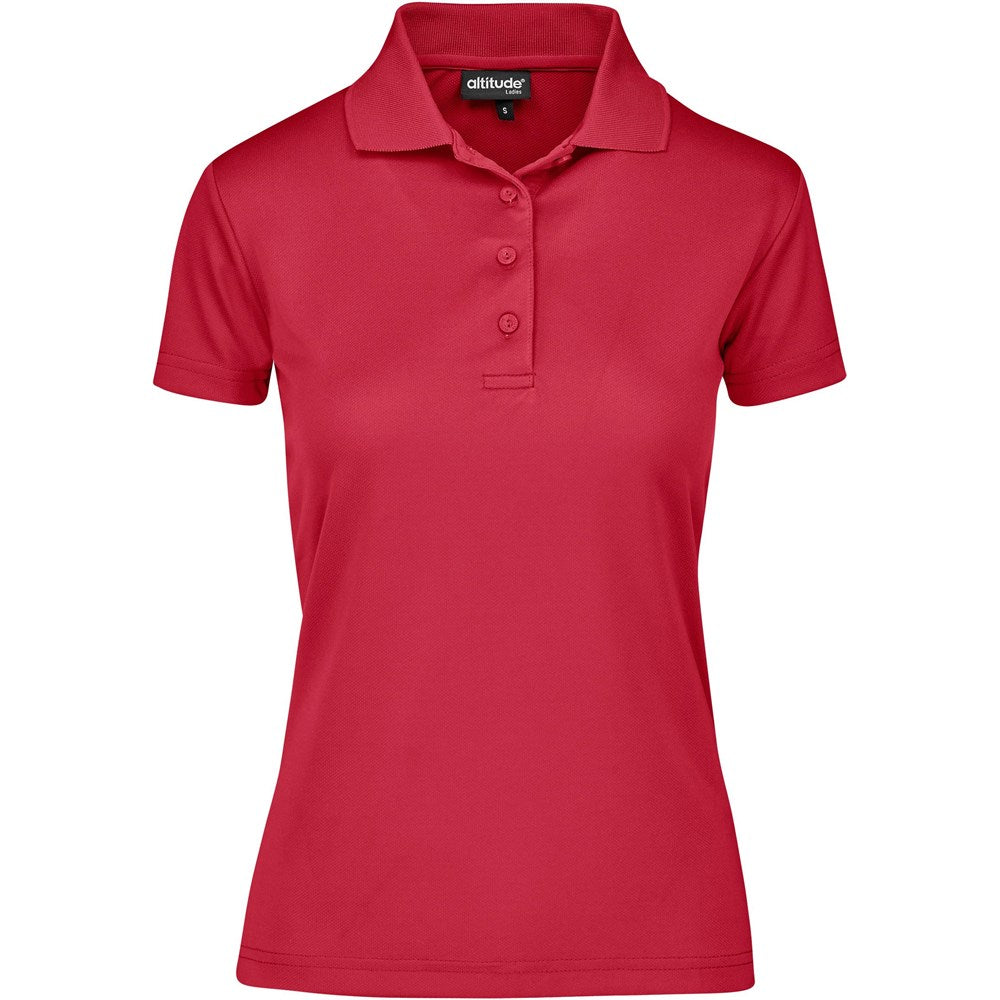 Ladies Pro Golf Shirt - Red