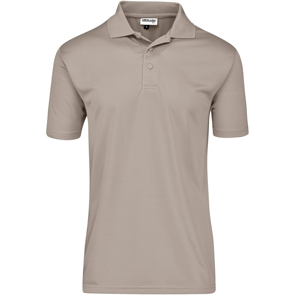 Mens Pro Golf Shirt - Stone
