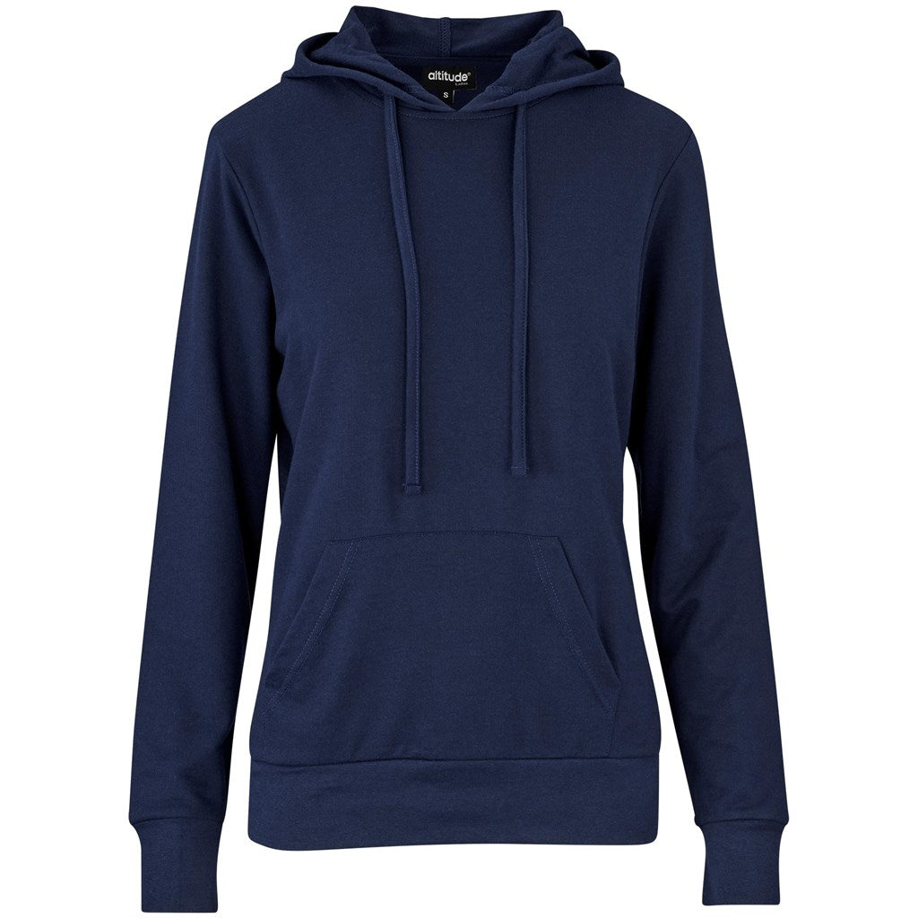 Ladies Physical Hooded Sweater - Navy