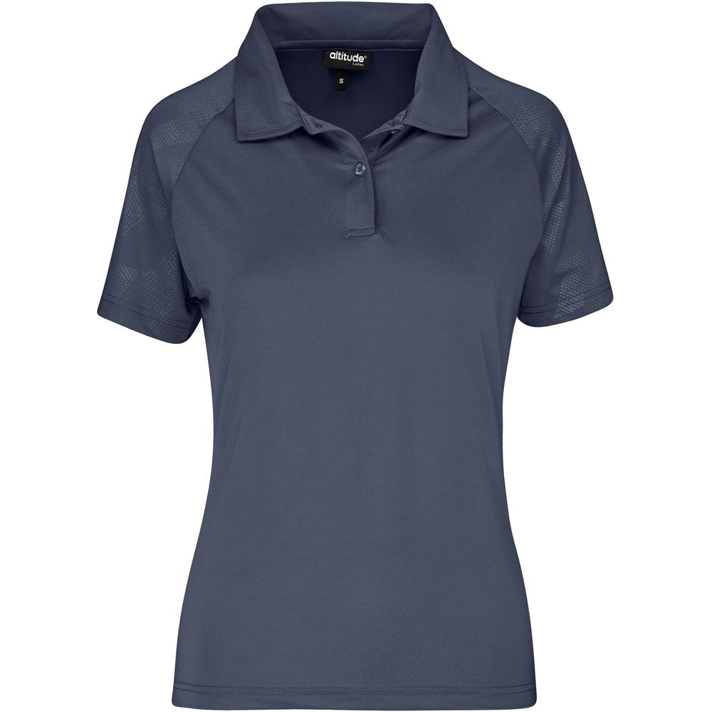 Ladies Santorini Golf Shirt - Grey