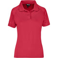 Ladies Santorini Golf Shirt - Red