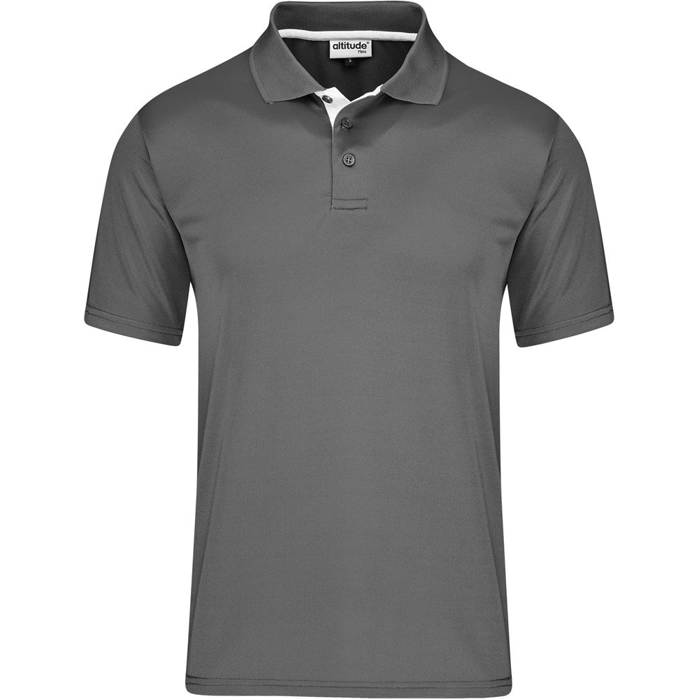Kids Tournament Golf Shirt - Grey