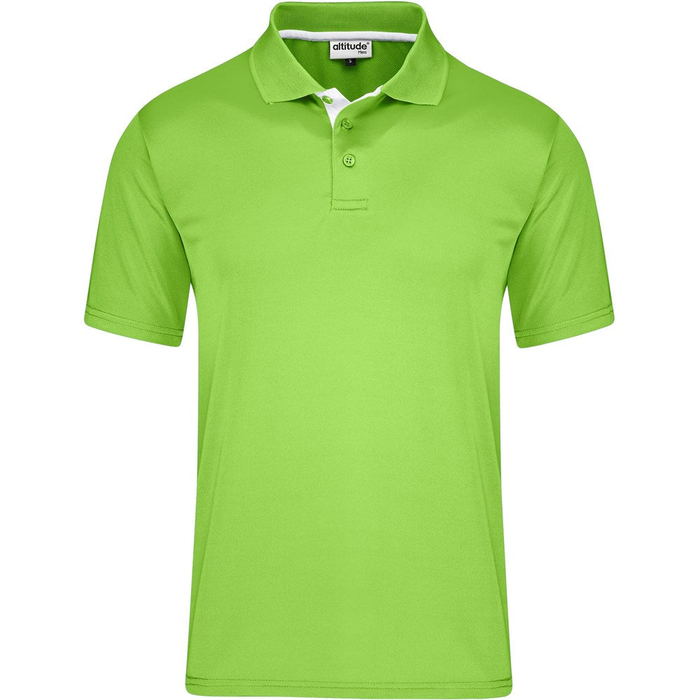 Kids Tournament Golf Shirt - Lime