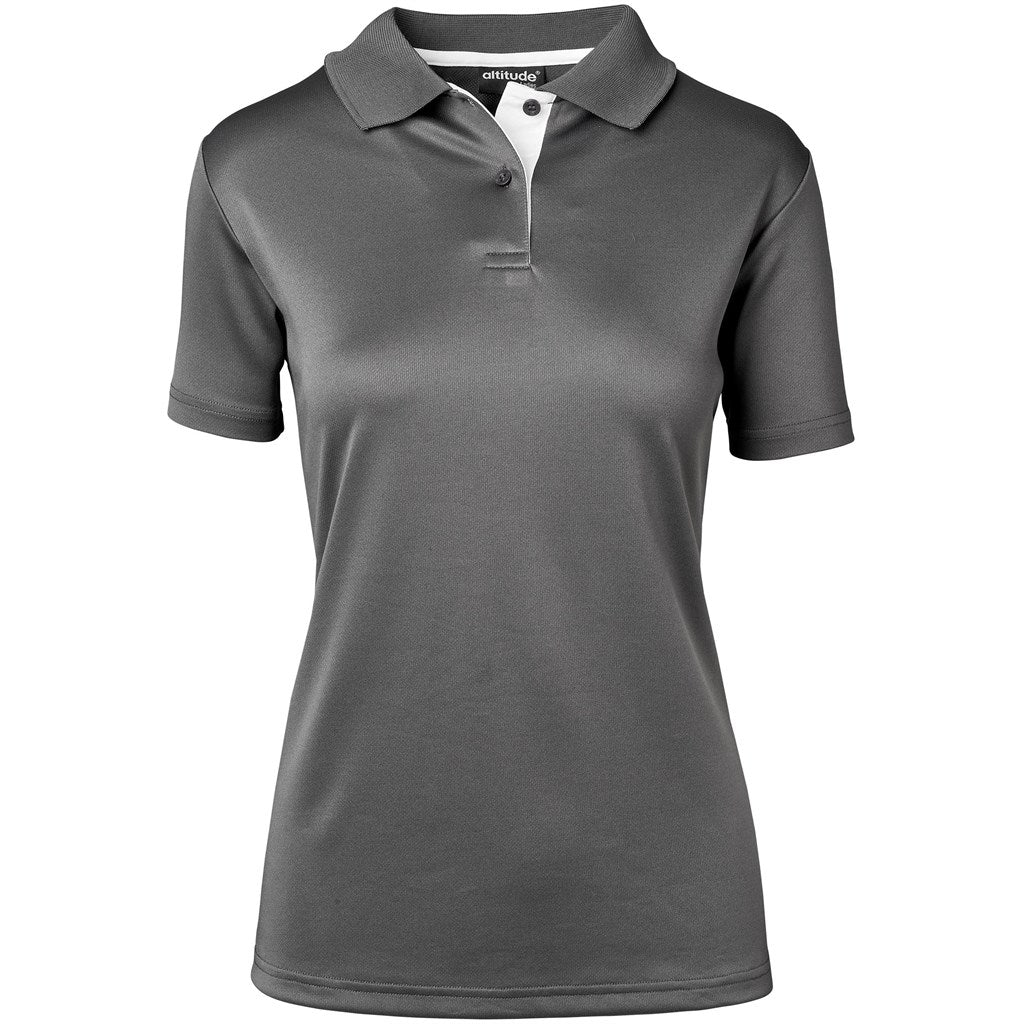 Ladies Tournament Golf Shirt - Grey