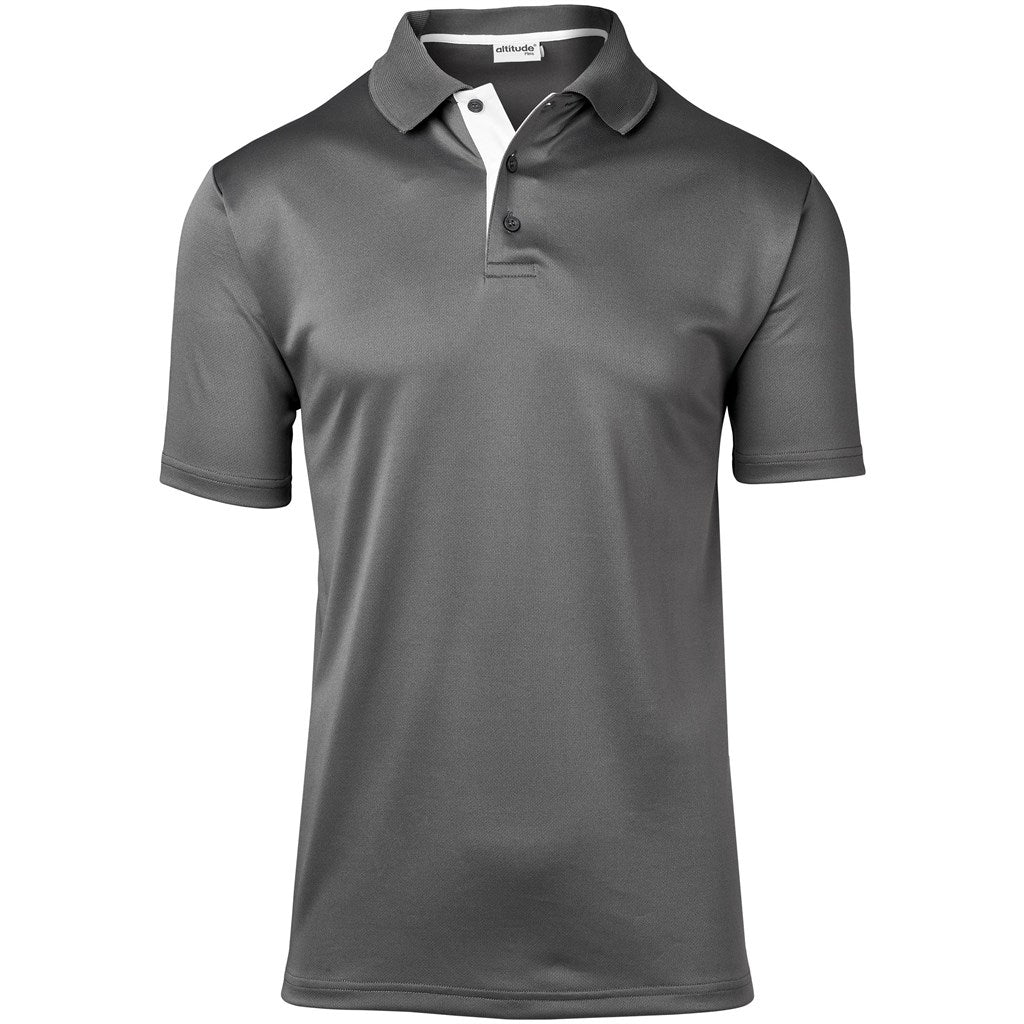 Mens Tournament Golf Shirt - Grey